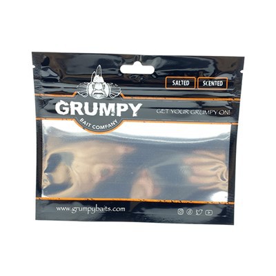 Фабричен хоризонтален дисплей Меки силиконови примамки Рибни примамки Храна Чанта с цип